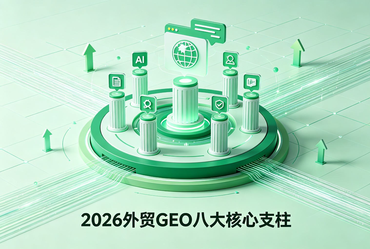 2026外贸GEO八大核心支柱：AI引用的完整底层基建