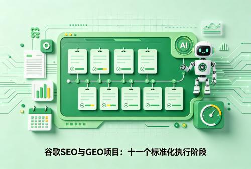 谷歌 SEO 与 GEO 项目：十一个标准化执行阶段